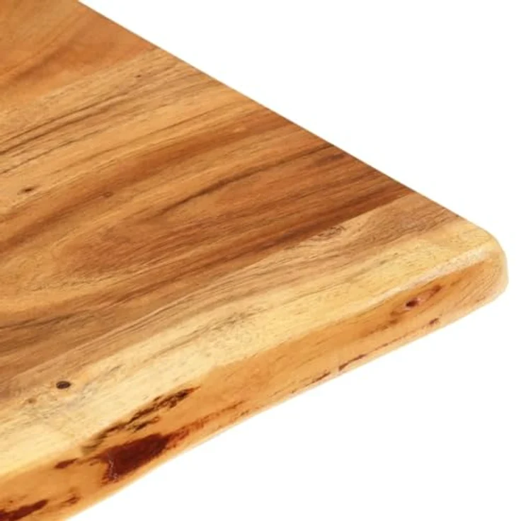 vidaXL Badezimmer-Waschtischplatte Massivholz Akazie 140 x 55 x 2,5 cm – Bild 5