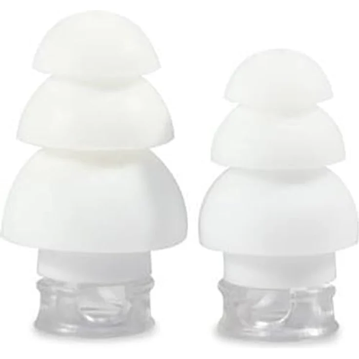 Pluggerz Ohrstöpsel Music Premium Doppelpack mit Spezial-Filter, Silikon, über 100x wiederverwendbar, Aufbewahrungsbox, antiallergisches Material – Bild 2