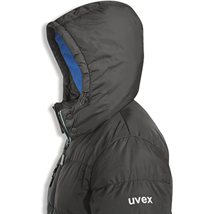 Uvex 9892 Herren-Arbeitsweste - Schwarze Männer-Thermo-Steppweste - Reflektierende Paspeln und Fleece gefüttert XL – Bild 3