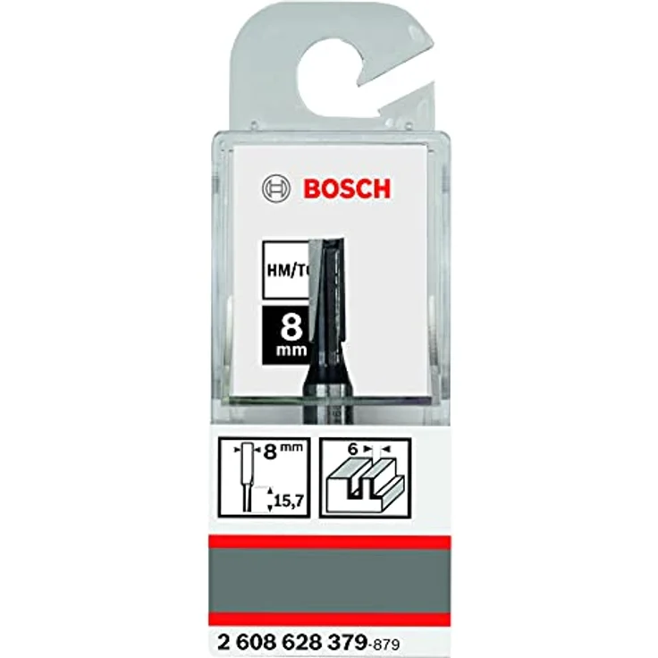 Bosch Professional Nutfräser Standard for Wood (für Holz, Ø 6 mm, Arbeitslänge 16 mm, Zubehör Handfräse) – Bild 2