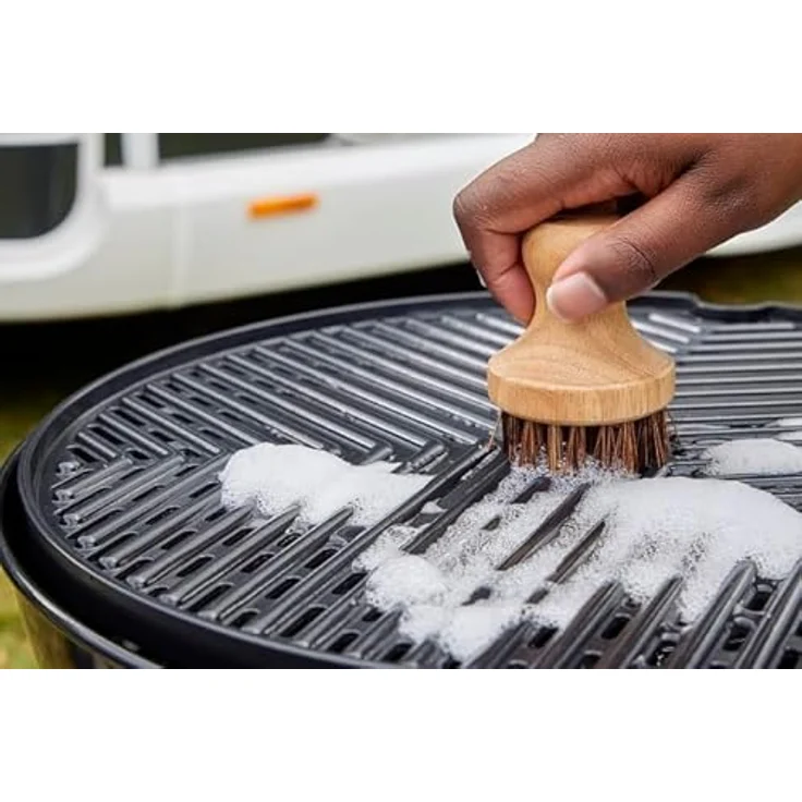 CADAC GreenGrill Palmyra Grillbürste - zur Reinigung von beschichteten Oberflächen – Bild 3