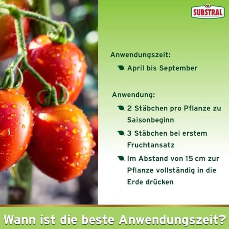 SUBSTRAL Düngerstäbchen für Tomaten 10 St. – Bild 5