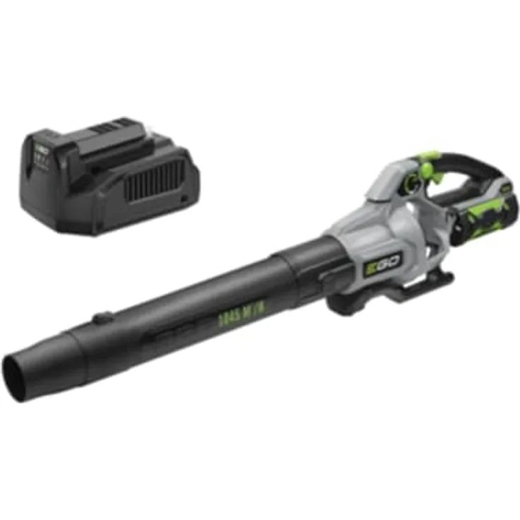 EGO LB6151E Laubsauger + Laubbläser-Kit, inkl. LB6150E Laubbläser, 2,5-Ah-Akku, variable Luftgeschwindigkeit, 1045 m³/h Blasleistung
