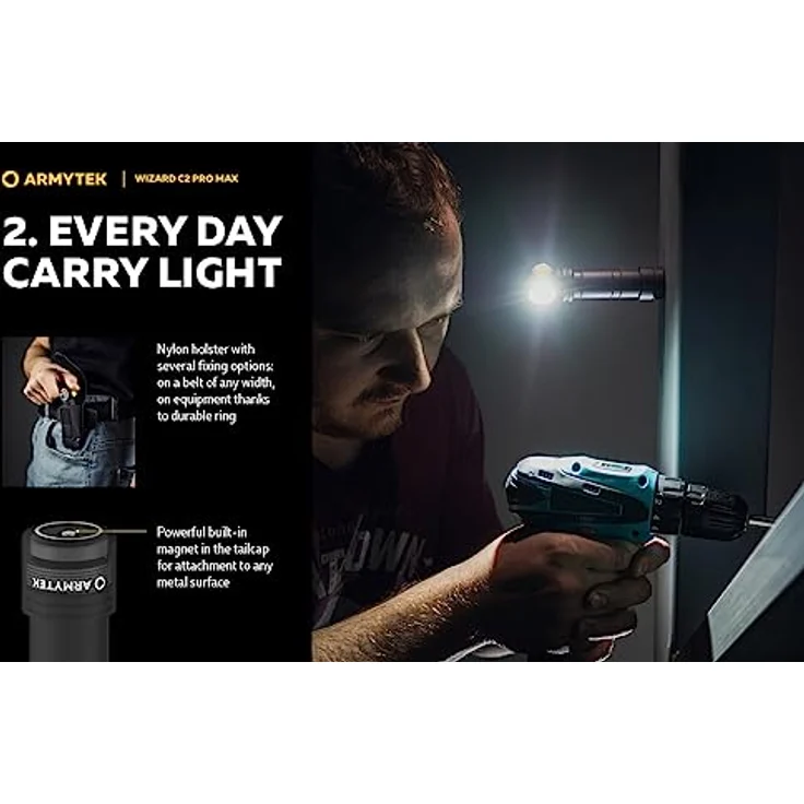 Armytek Wizard C2 Pro Max - kalt-weiß – Bild 5
