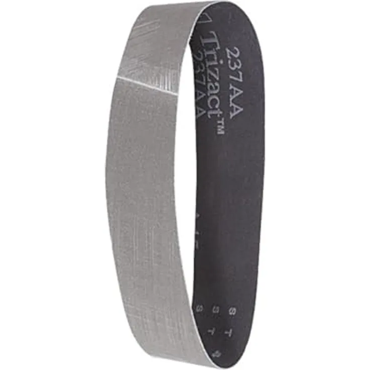 3M Schleifband 237AA Trizact, 50 x 2000 mm, Körnung 400, für gleichbleibende Feinschleifergebnisse auf Edelstahl und Titanlegierungen