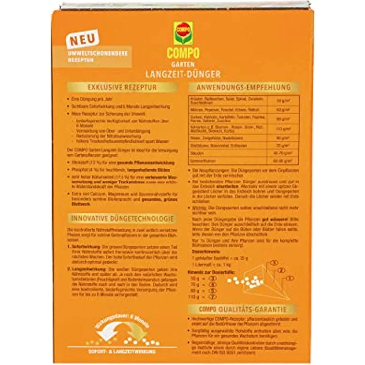 Compo Garten Langzeit-Dünger neu, 2 kg – Bild 8