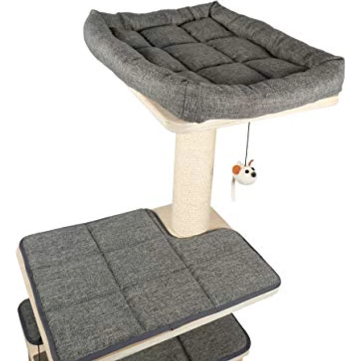 Europet Bernina 431-444627 Kratzbaum Aus Holz - Stockholm - 70x48x171cm – Bild 3