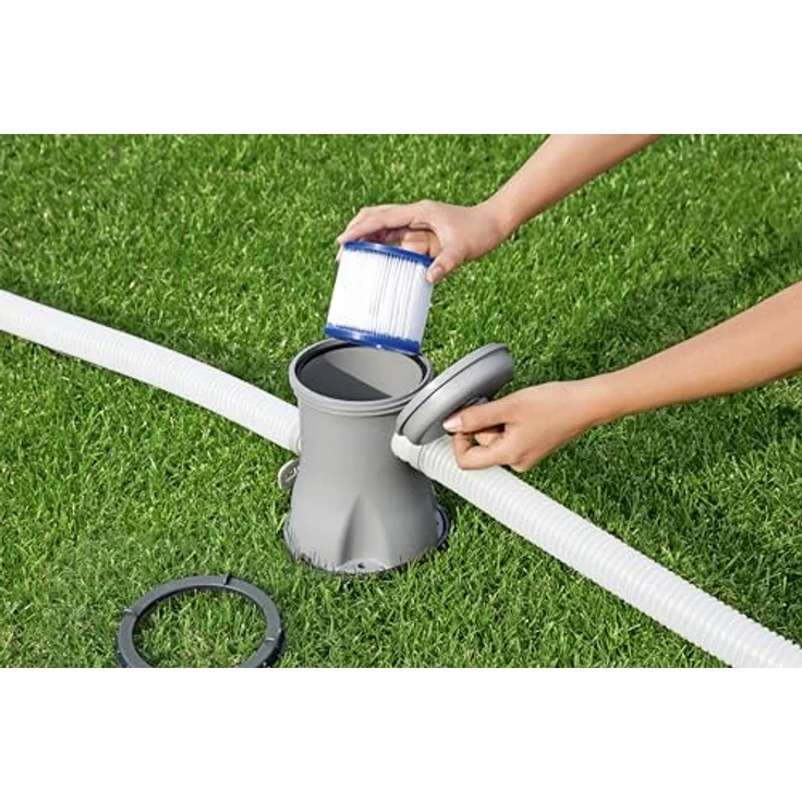 Bestway Filterkartusche Gr. I Doppelpack, 8,0 x 9,0 cm – Bild 2