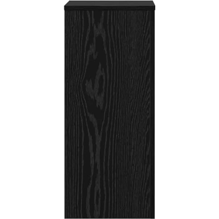 vidaXL Pflanzenständer 2 Stück, Schwarz Eiche, rechteckig, 30x30x70 cm, MDF, matt, für innen – Bild 7
