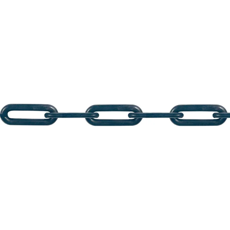 Pösamo Kunststoffkette 10 mm, rot-weiß, Polyethylen, Meterware (10 m)