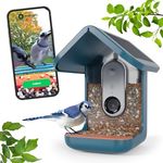 BIRD BUDDY® Original Smart Bird Feeder mit Kamera Solarbetrieben Hochauflösende KI-Kamera für schöne Nahaufnahmen und ein einzigartiges Vogelbeobachtungserlebnis