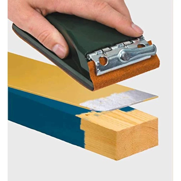 kwb Handschleifer-Set – 2-tlg. inkl. Schleifklotz mit Klemmvorichtung und Schleifpapier 93 mm x 230 mm (50 Stk.) – Bild 3