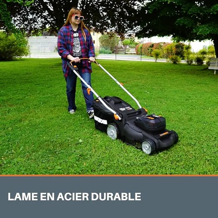 Worx PowerShare 20V Ersatzmesser für Rasenmäher WG737E, robustes Material für präzise Schnitte und lange Lebensdauer – Bild 5