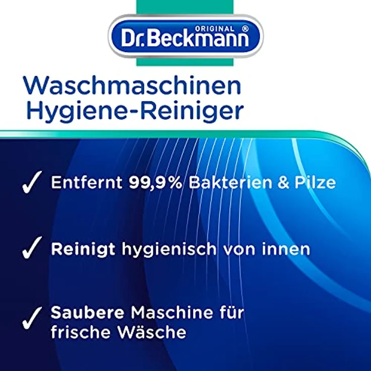 Dr. Beckmann Waschmaschinen Hygiene-Reiniger 250g, Tiefenreinigung gegen Gerüche, effektiver Küchenreiniger – Bild 2