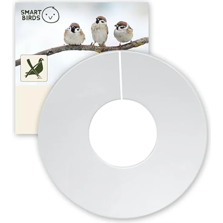 Swissinno Großvogel-Abwehrring für Vogelfutterhaus, Ø 17 cm, schützend und tierfreundlich gegen große Vögel – Bild 1