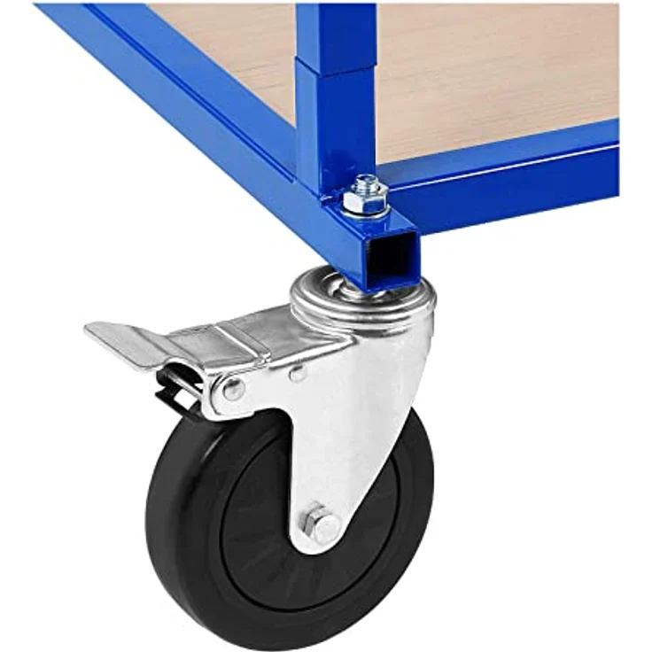MSW MSW-RPS-500, Transportwagen für Karosserieteile mit 220 kg Tragfähigkeit, 60x90x202 cm, mobil und platzsparend – Bild 2