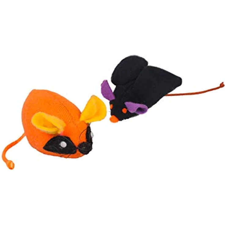 Karlie Plüsch Katzenspielzeug 2-Fach, 7x3.5x3.5cm