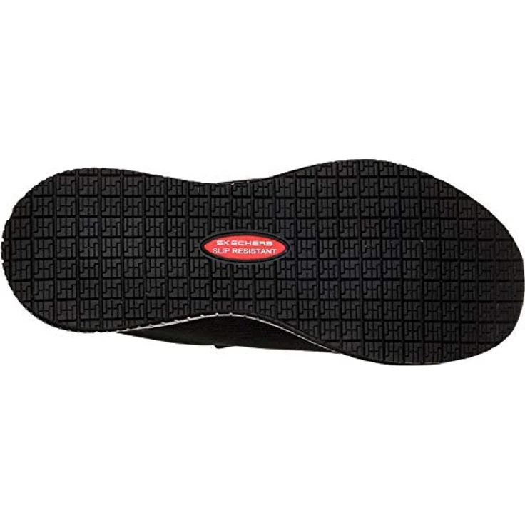 Skechers SQUAD SR, Berufsschuh Sneaker für Gastronomie & Pflege mit gepolstertem Schaftrand und rutschhemmender Sohle – Bild 7