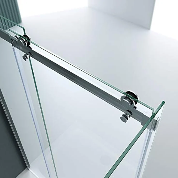 Sogood Duschkabine Ravenna17 70x100x195cm Duschabtrennung mit Schiebetür ESG-Sicherheitsglas Klarglas inkl. beidseitiger Easy-Clean-Beschichtung – Bild 4