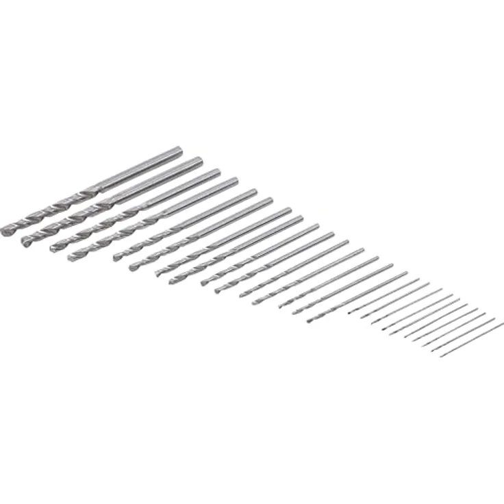 BGS HSS-Minibohrer-Satz, 25-tlg. für präzise Bohrungen von 0,5 - 3,0 mm