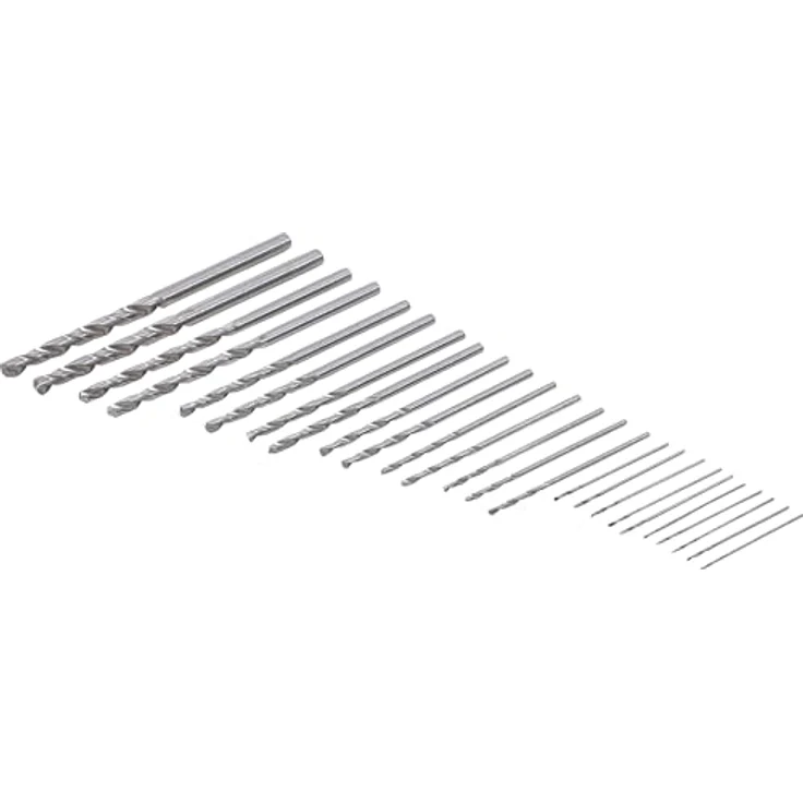 BGS HSS-Minibohrer-Satz, 25-tlg. für präzise Bohrungen von 0,5 - 3,0 mm – Bild 1
