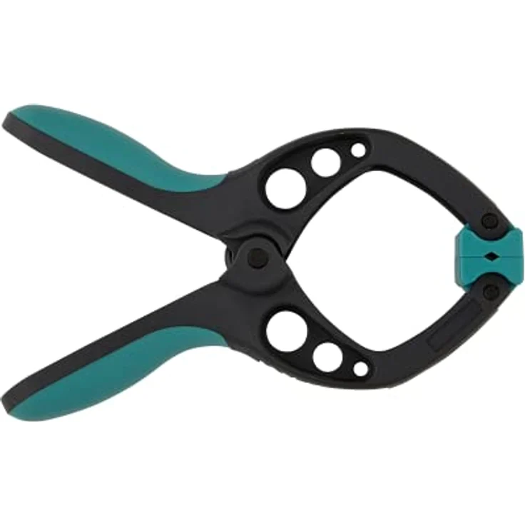 wolfcraft FZ 40 Federzwinge 3630000 | Kleine Klemme zum Fixieren des Werkstücks mit einer Spannweite von 40 mm | Bedienung mit nur einer Hand möglich – Bild 2
