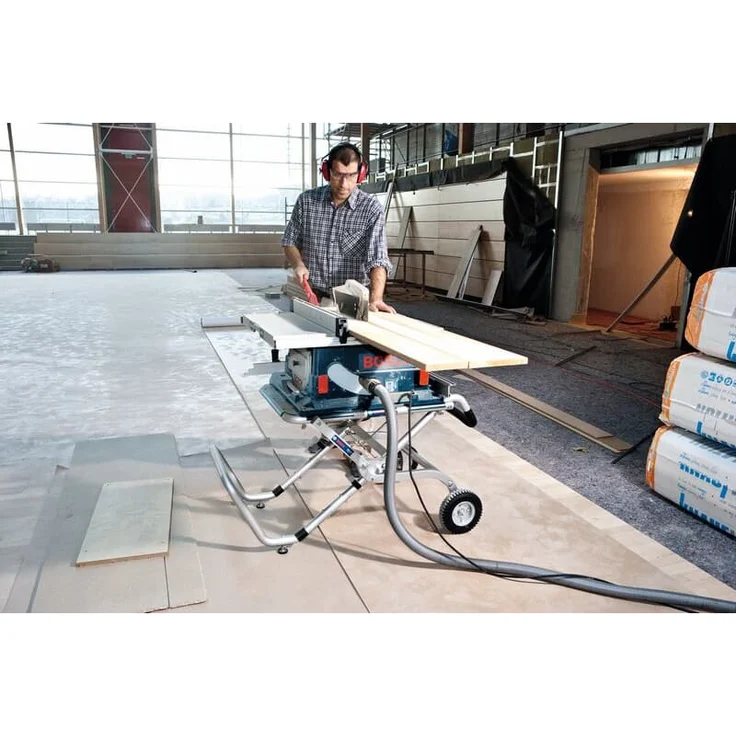 Bosch GTA 60 W Professional Transport- und Arbeitstisch mit praktischen Rädern, 29 kg schwer – Bild 6