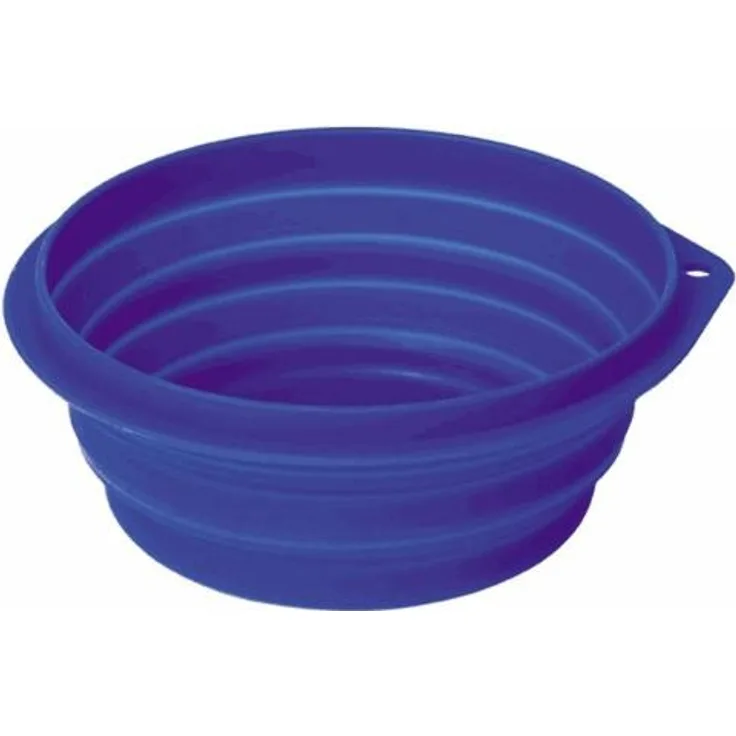 Nobby Silikon Napf faltbar blau ca.1.000 ml