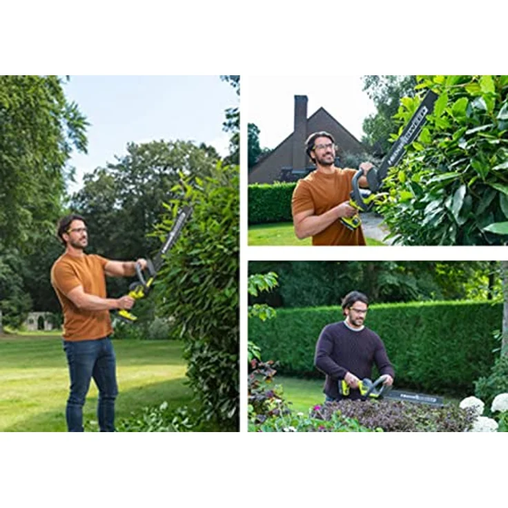 Ryobi Akku-Heckenschere RY18HT50A-125 ONE+ 18 V, Messerlänge 50 cm, mit 2,5 Ah Akku und Ladegerät – Bild 4