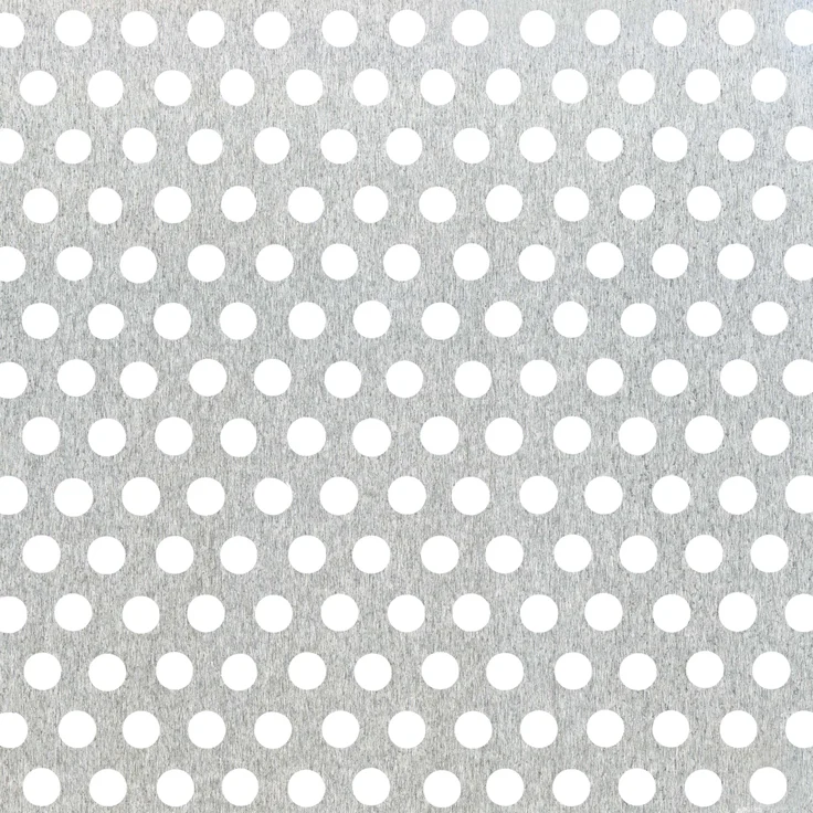Alberts Lochblech | runde Lochung | Aluminium, natur | 600 x 1000 x 0,8 mm 
(464264) – Bild 2