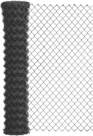 Alberts Maschendraht-Geflecht Anthrazit 125 cm Höhe 25 m Länge