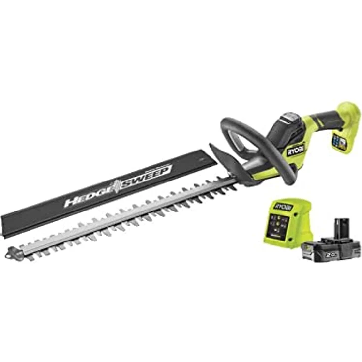 Ryobi Akku-Heckenschere ONE+ 18 V | 45 cm Messerlänge | 2,0 Ah Akku & Ladegerät – Bild 1