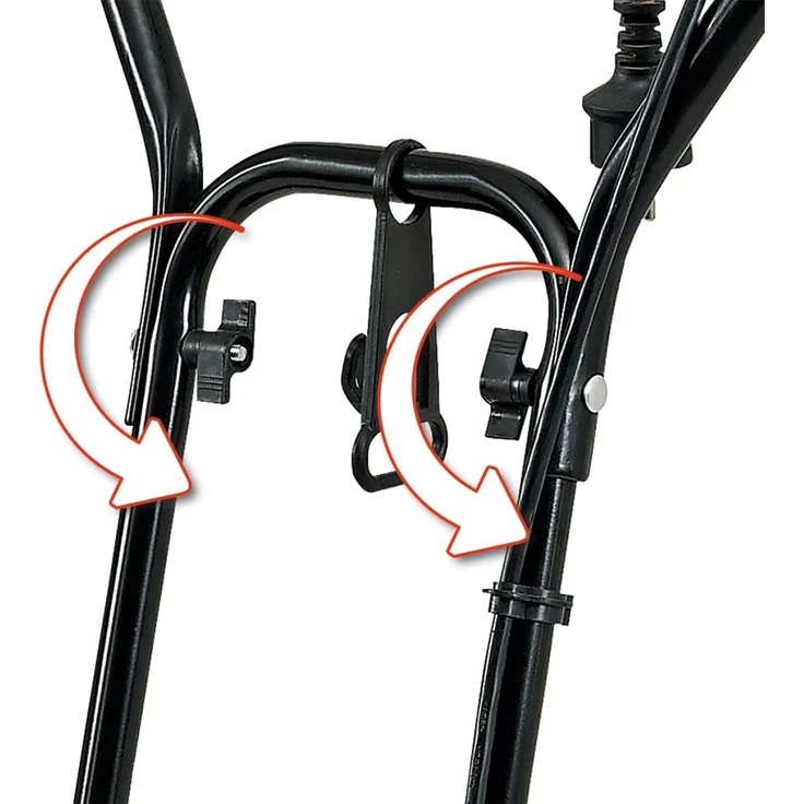 Einhell Elektro-Bodenhacke GC-RT 7530 (750 W, 30 cm Arbeitsbreite, 200 mm Arbeitstiefe, 4 robuste Hackmesser, klappbarer Führungsholm, Kabelzugentlastung) – Bild 2
