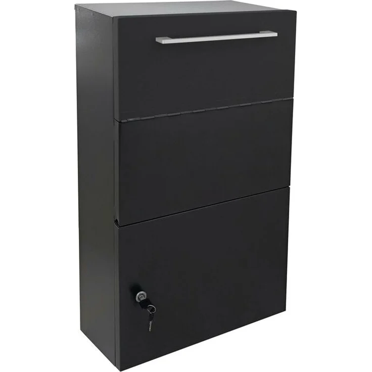 Haussmann Paketbox Postbox Briefkasten BOX 400 Protect, 44x22x82 cm – Bild 1