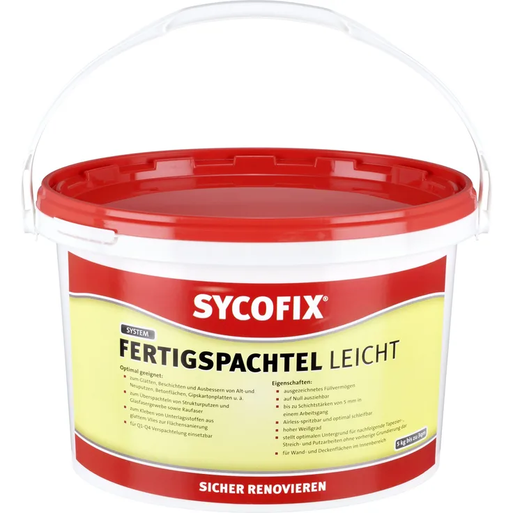Sieder Sycofix Fertigspachtel leicht 8kg