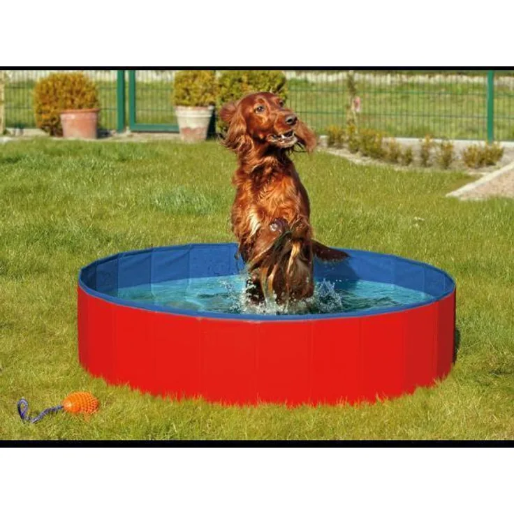 Karlie Doggy Pool blau-rot ø: 120 cm