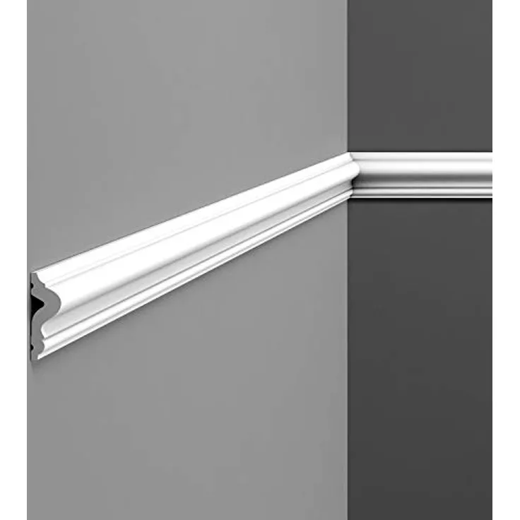 Wand- und Friesleiste Decor PX175 AXXENT Zierleiste Stuckleiste Modernes Design weiß 2m - Orac