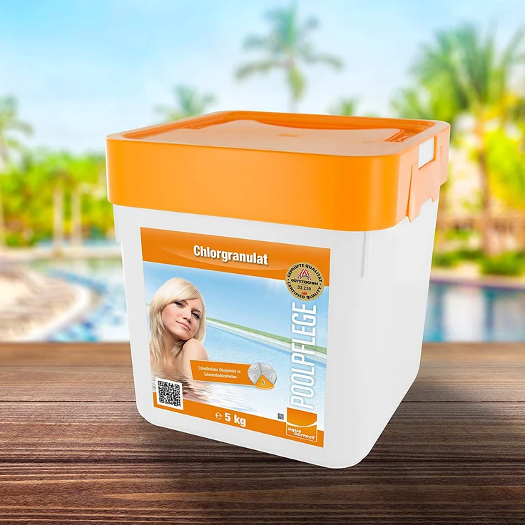 Steinbach Chlorgranulat 5 kg, h SDIC 8-30 56% – Bild 2