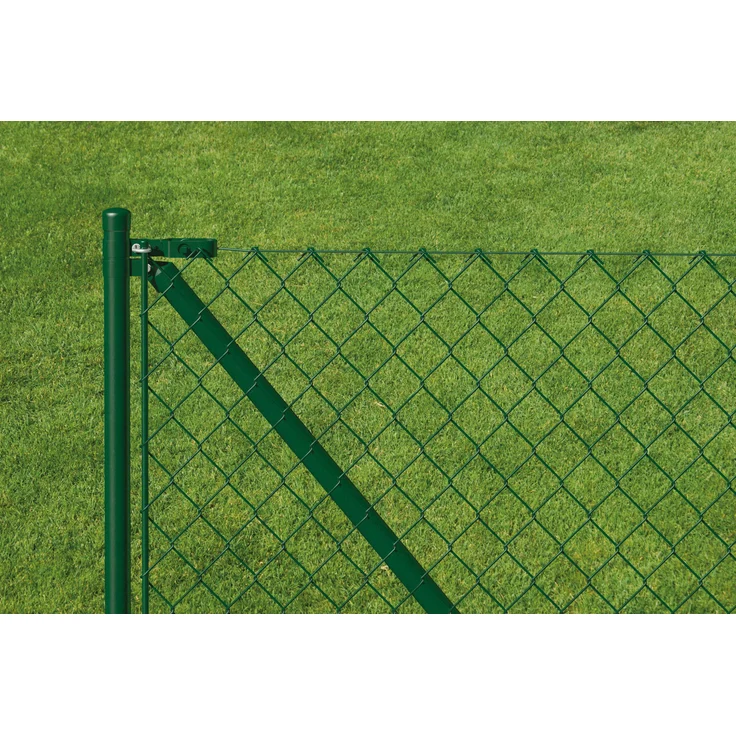Alberts Maschendrahtzaun als Zaun-Komplettset, mit Einschlagbodenhülse | grün | Höhe 150 cm | Länge 25 m 
(633356) – Bild 7