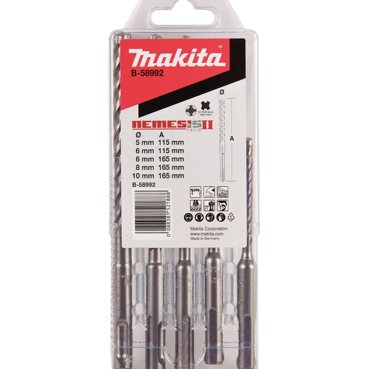Makita B-58992 NEMESIS2 SDS+ Bohrerset 5-teilig – Bild 4