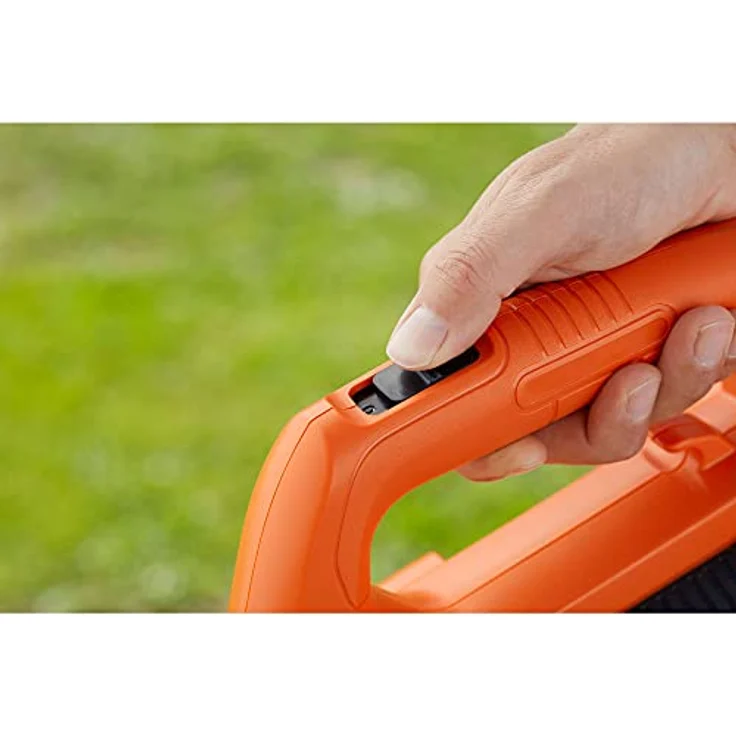 Black und Decker Akku-Axial-Gebläse BCBL200B-XJ, 18 Volt Laubgebläse, orange-schwarz Laubbläser ohne Akku, ohne Ladegerät – Bild 5
