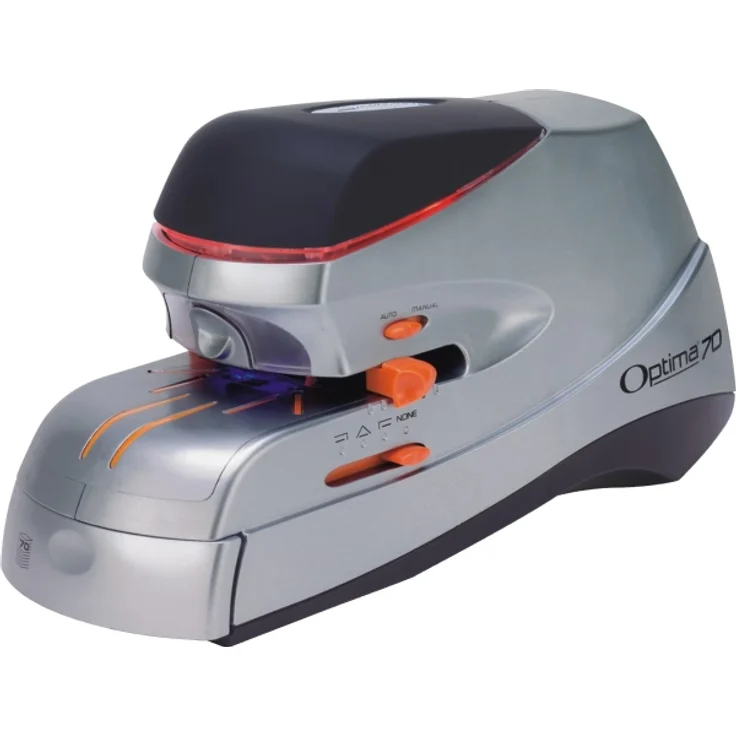 Rapid Elektrisches Heftgerät Optima 70,schwarz-silber-orange