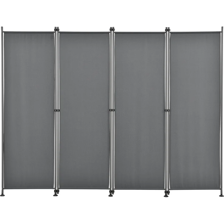 Trennwand Modica Outdoor 170x215 cm Mittelgrau pro.tec – Bild 2