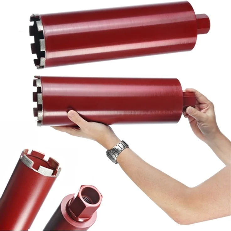 MUCOLA Diamantbohrkrone Kernbohrgerät Kernbohrer Bohrkrone Bohrer Lochsäge Ø150 mm – Bild 5