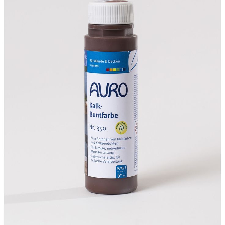Auro Kalk Buntfarbe Braun 0,25 L