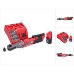 Milwaukee M12 FIR38-201 Akku Ratsche 12 V 75 Nm 3/8" 1/4" + 1x Akku 2,0 Ah + Ladegerät
