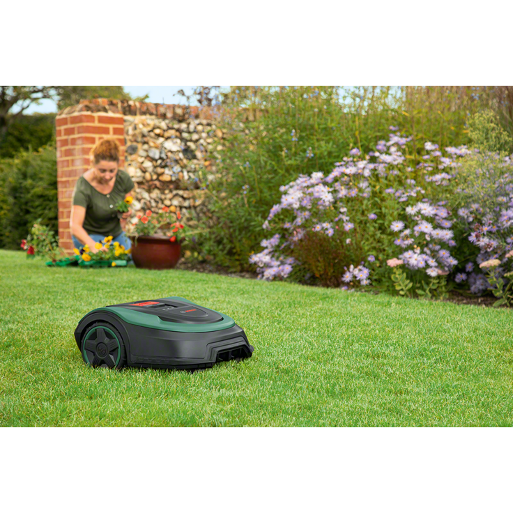 Bosch Indego S 500 06008B0202 Mähroboter Rasenflächen bis 500 m², Schnitthöhe 30-50 mm, Schnittbreite 19 cm – Bild 5