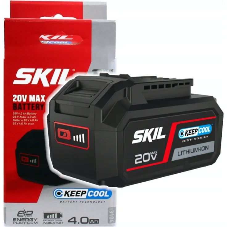 Skil 20V 4,0Ah 3104 AA Li-Ion Akkupack, Akku, Batterie BR1E3104AA