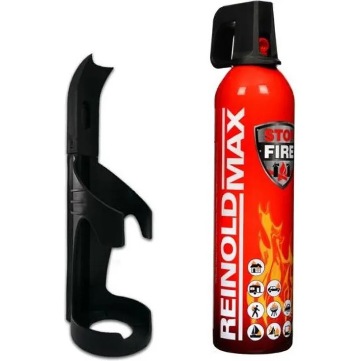 REINOLD MAX Feuerlösch-Spray STOP FIRE-'-' + 3 Halterungen-'-'