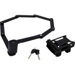 Fischer Faltschloss XL 110 cm mit Halter